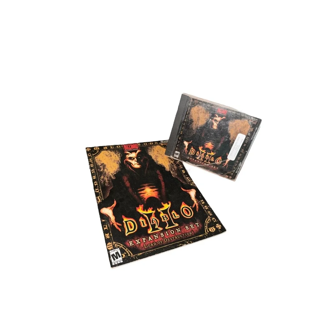 Diablo II 2 Lord of Destruction Expansion Set‎ PC Game Blizzard Complete